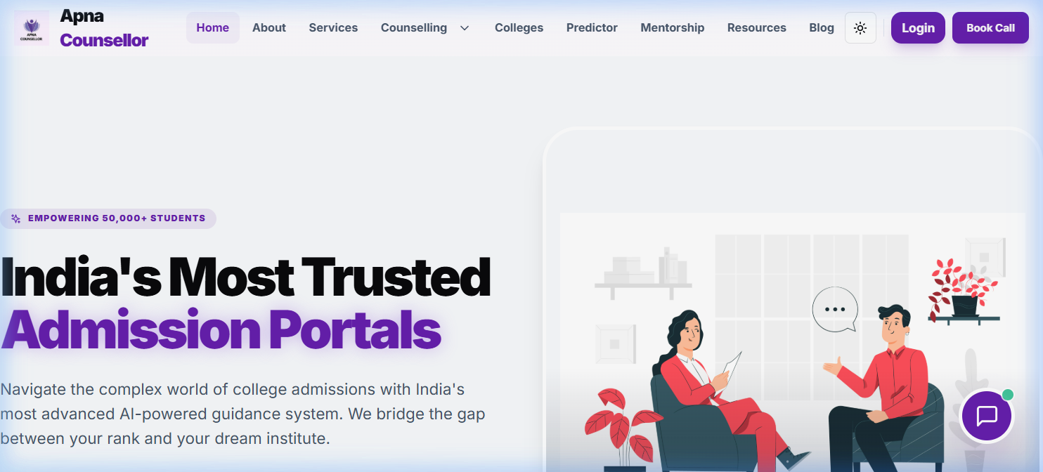 Apna Counsellor 2026 | India's #1 College Admission & Counseling Platform